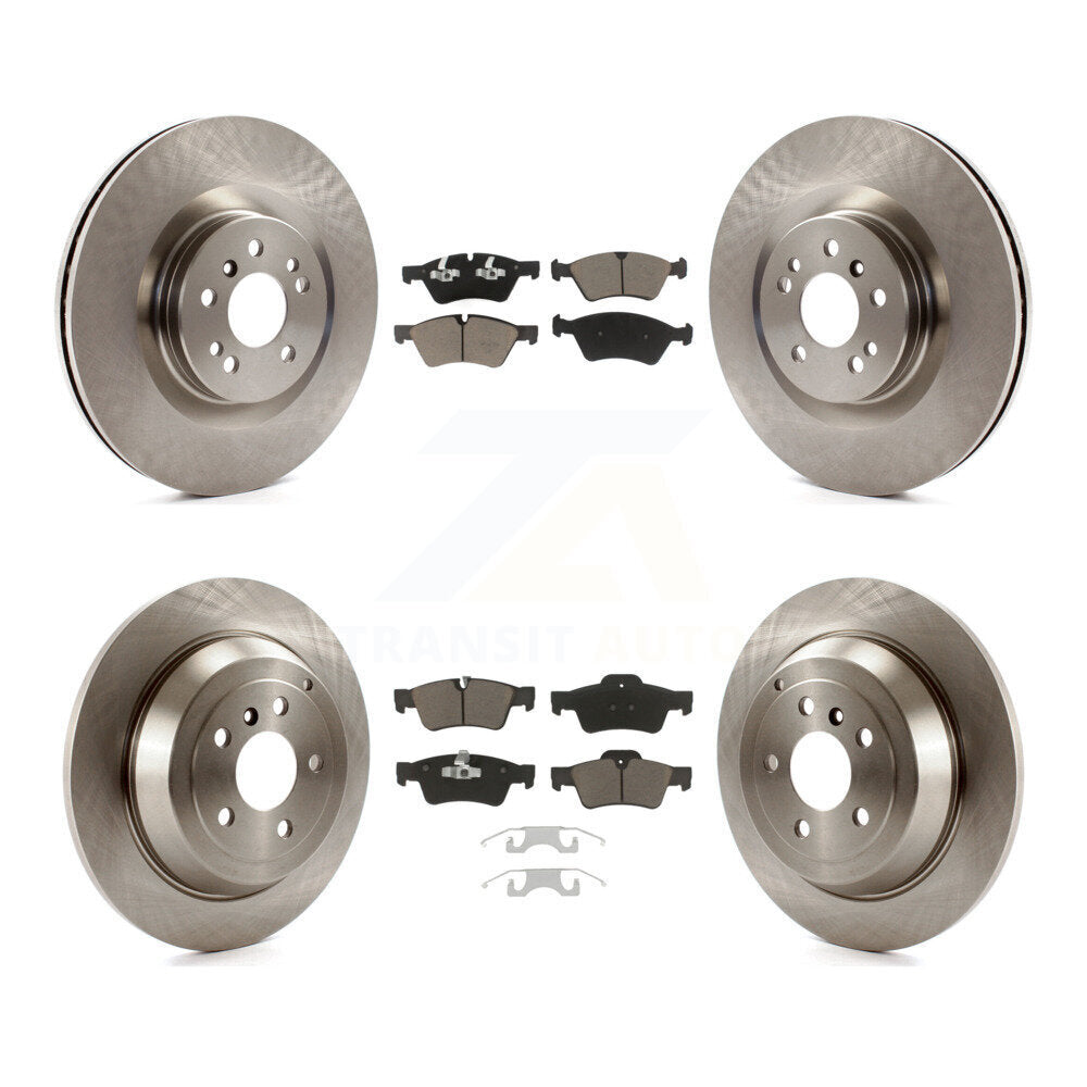 Disc Brake Rotors And Ceramic Pads Front Rear Kit For Mercedes-Benz ML320