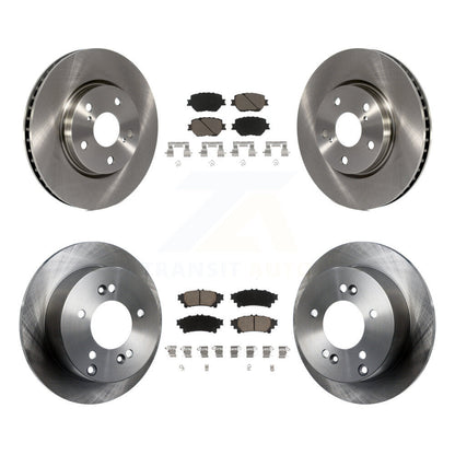 Disc Brake Rotors And Ceramic Pads Front Rear Kit For Lexus IS250