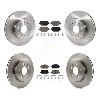Disc Brake Rotors And Ceramic Pads Front Rear Kit For Chevrolet Camaro