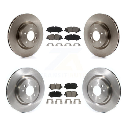Disc Brake Rotor Ceramic Pad Front Rear Kit For Land Rover Range Sport Discovery