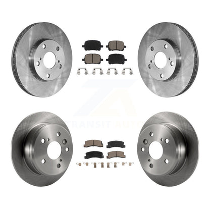 Disc Brake Rotors Ceramic Pad Front Rear Kit For Toyota Camry Solara Lexus ES300