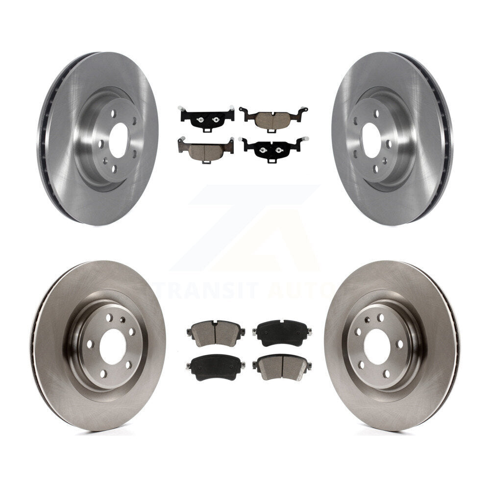 Brake Rotors & Ceramic Pad Front Rear Kit For Audi Q5 A5 Sportback A4 allroad A6