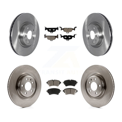 Brake Rotors & Ceramic Pad Front Rear Kit For Audi Q5 A5 Sportback A4 allroad A6