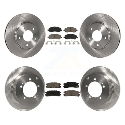 Brake Rotor & Ceramic Pad Front Rear Kit For Chrysler Sebring Mitsubishi Eclipse