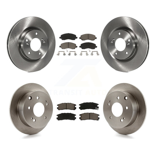 Disc Brake Rotors And Ceramic Pads Front Rear Kit For Mitsubishi Eclipse Galant