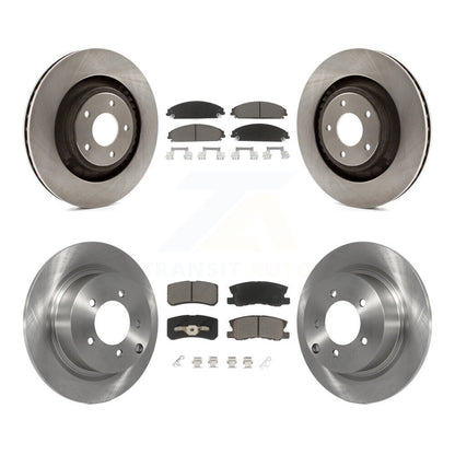 Disc Brake Rotors & Ceramic Pad Front Rear Kit For 2008-2009 Dodge Caliber SRT-4