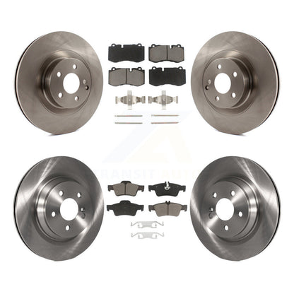 Brake Rotors & Ceramic Pad Front Rear Kit For Mercedes-Benz S550 S450 SL550 S350