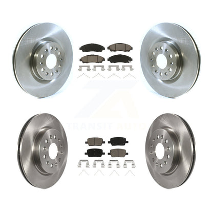 Disc Brake Rotor & Ceramic Pad Front Rear Kit For Cadillac XT5 Buick Enclave XT6