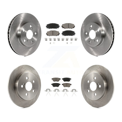 Brake Rotor And Ceramic Pad Front Rear Kit For Toyota Prius Lexus CT200h Plug-In