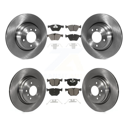 Disc Brake Rotors And Ceramic Pads Front Rear Kit For 2006 BMW 330i 330xi