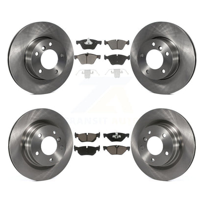 Disc Brake Rotors And Ceramic Pads Front Rear Kit For BMW 328i 323i 325i