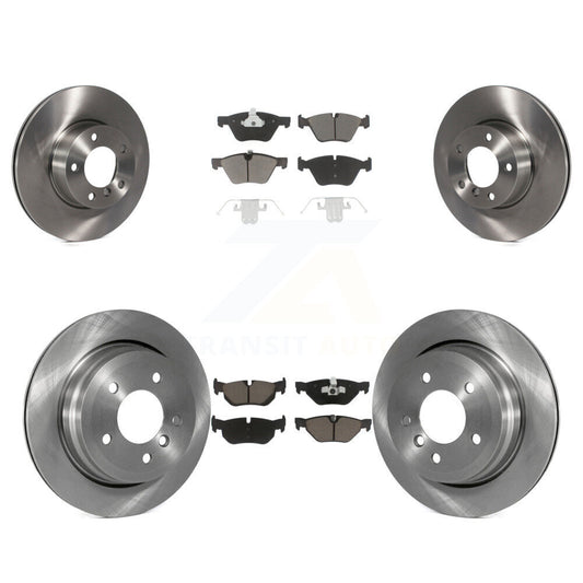 Disc Brake Rotors And Ceramic Pads Front Rear Kit For BMW 328xi