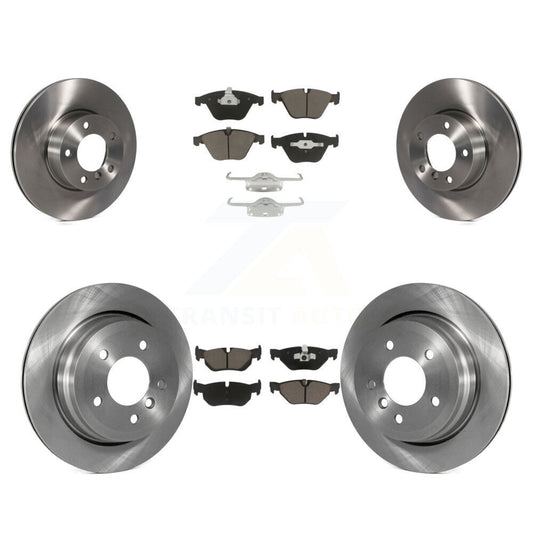 Disc Brake Rotors And Ceramic Pads Front Rear Kit For BMW 328i xDrive X1 328xi