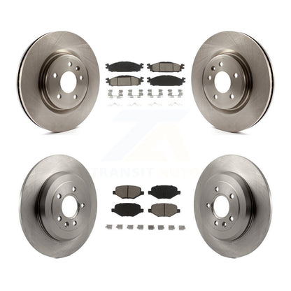 Brake Rotor Ceramic Pad Front Rear Kit For Ford Explorer Flex Taurus Lincoln MKT