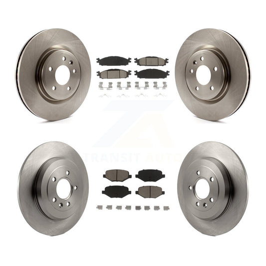 Brake Rotor Ceramic Pad Front Rear Kit For Ford Explorer Flex Taurus Lincoln MKT