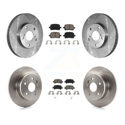 Disc Brake Rotors And Ceramic Pads Front Rear Kit For 2000-2004 Toyota Avalon