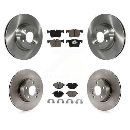 Disc Brake Rotors And Ceramic Pads Front Rear Kit For BMW X3 X4