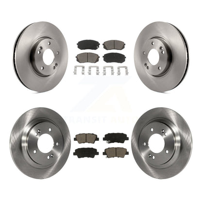 Brake Rotors Ceramic Pad Front Rear Kit For Kia Soul EV From Chassis VIN #160921