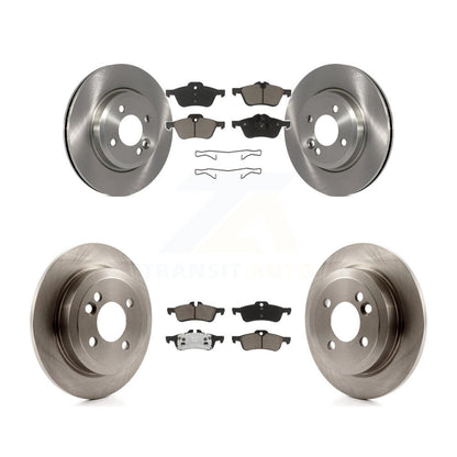 Disc Brake Rotors And Ceramic Pads Front Rear Kit For Mini Cooper