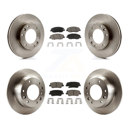 Disc Brake Rotor And Ceramic Pad Front Rear Kit For Kia Sedona Hyundai Entourage