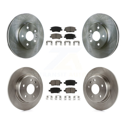 Disc Brake Rotor Ceramic Pad Front Rear Kit For Chevrolet Cruze Bolt EV Volt EUV