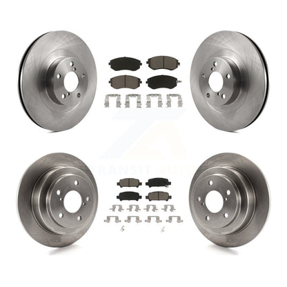 Disc Brake Rotors And Ceramic Pads Front Rear Kit For 2003 Subaru Forester
