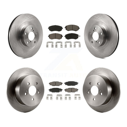 Disc Brake Rotors And Ceramic Pads Front Rear Kit For 2005 Subaru Outback Legacy