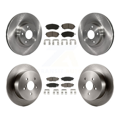 Disc Brake Rotor And Ceramic Pad Front Rear Kit For 2005 Subaru Legacy i/Limited