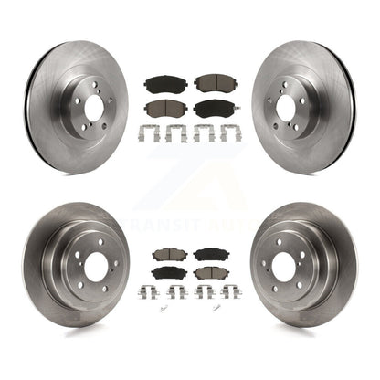 Brake Rotor And Ceramic Pad Front Rear Kit For Subaru Forester Impreza Saab 9-2X