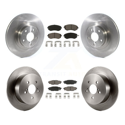 Disc Brake Rotors And Ceramic Pads Front Rear Kit For Subaru Outback Legacy