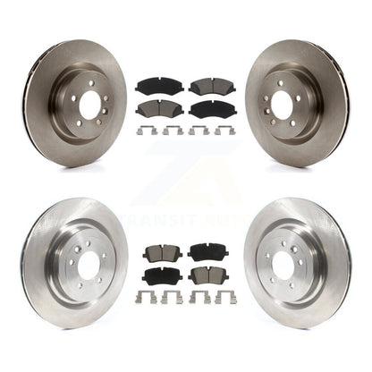 Disc Brake Rotors And Ceramic Pads Front Rear Kit For Land Rover Range Sport