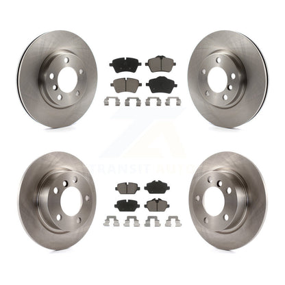 Disc Brake Rotor & Ceramic Pad Front Rear Kit For Mini Cooper Countryman Paceman
