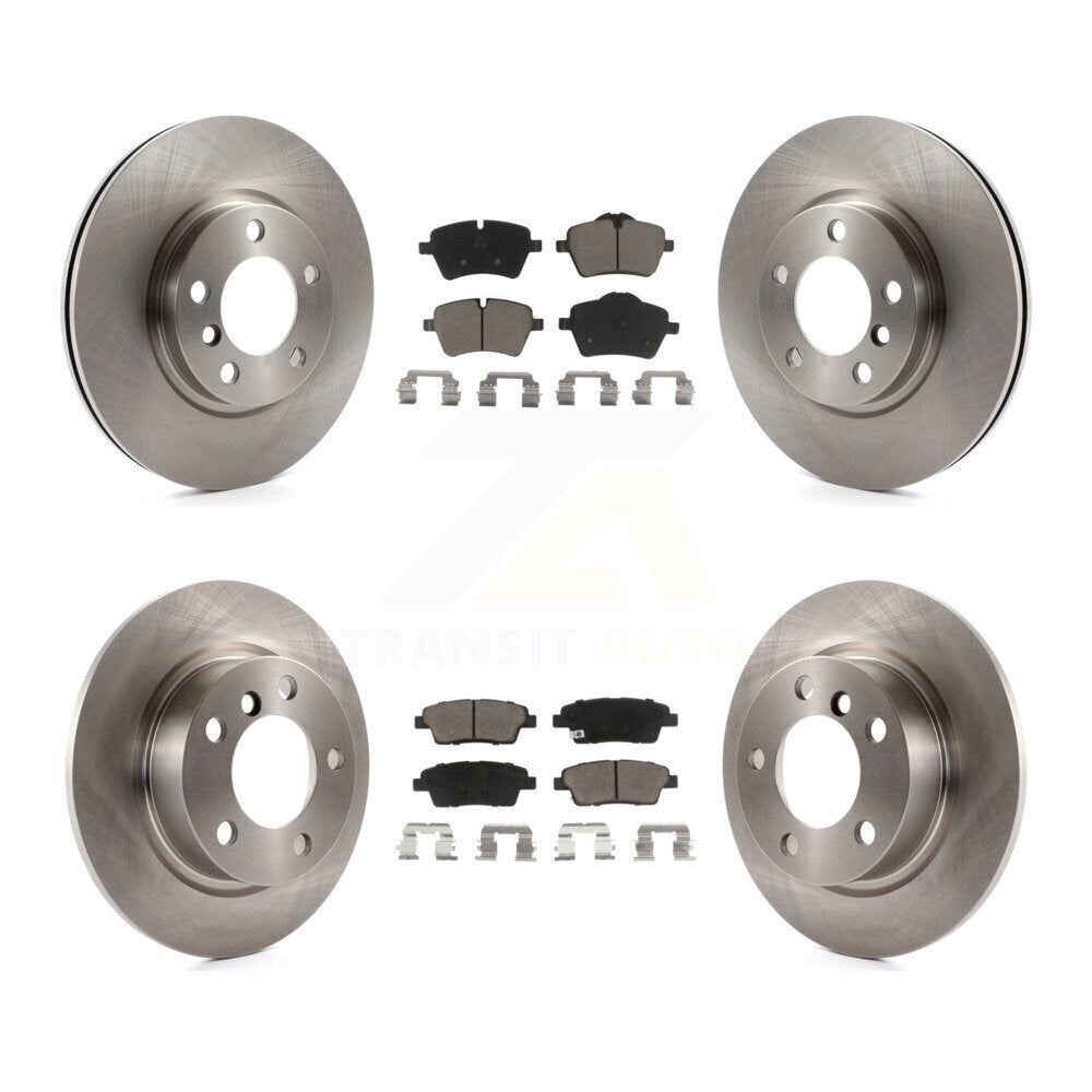 Disc Brake Rotor & Ceramic Pad Front Rear Kit For Mini Cooper Countryman Paceman