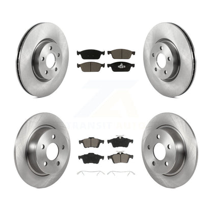 Disc Brake Rotors And Ceramic Pads Front Rear Kit For Ford Transit Connect