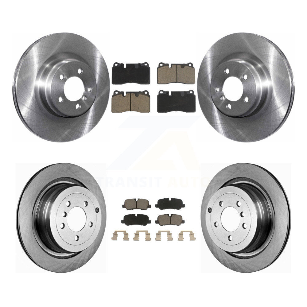 Brake Rotor & Ceramic Pad Front Rear Kit For 06-09 Land Rover Range Supercharged