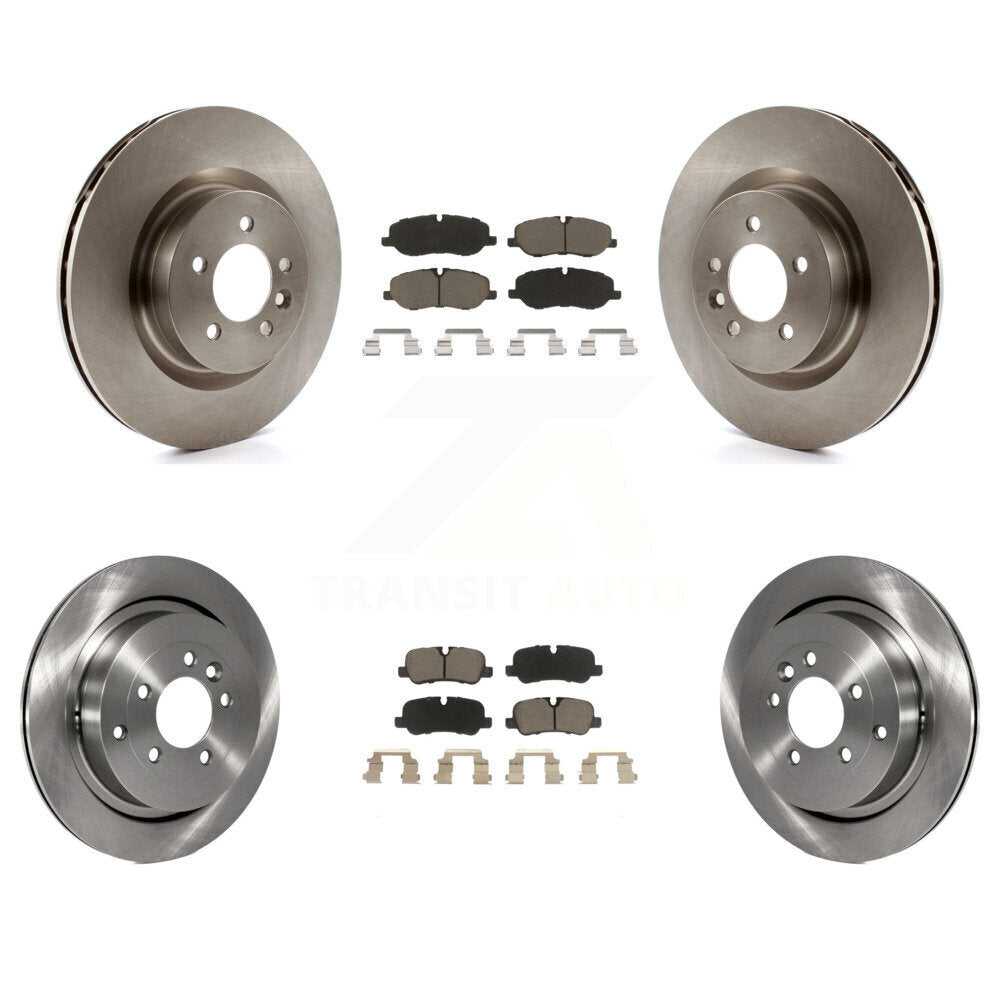 Brake Rotor & Ceramic Pad Front Rear Kit For Land Rover Range Sport Supercharged