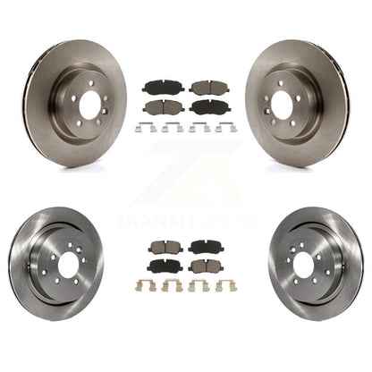Brake Rotor & Ceramic Pad Front Rear Kit For Land Rover Range Sport Supercharged