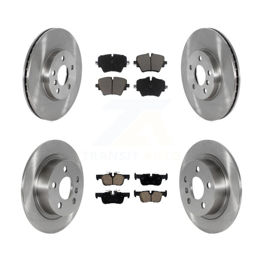 Disc Brake Rotor & Ceramic Pad Front Rear Kit For Mini Cooper Countryman Clubman