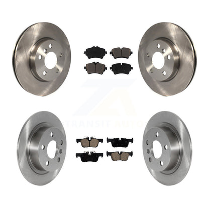 Disc Brake Rotors And Ceramic Pads Front Rear Kit For Mini Cooper Clubman