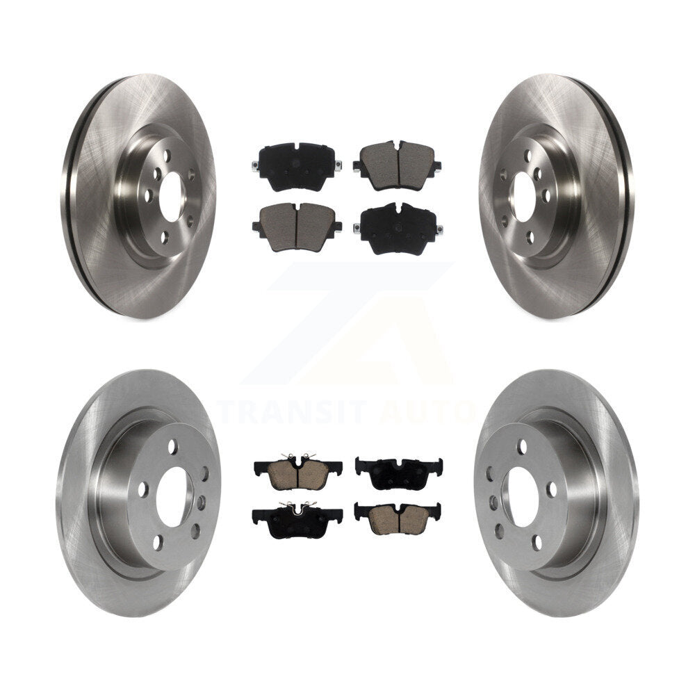 Disc Brake Rotors Ceramic Pad Front Rear Kit For Mini Cooper Countryman S ALL4