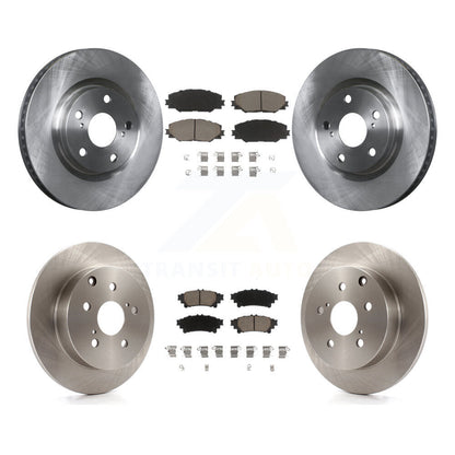 Disc Brake Rotors And Ceramic Pads Front Rear Kit For 2016-2020 Toyota Mirai