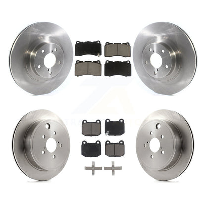 Brake Rotors Ceramic Pad Front Rear Kit For 2019 Toyota 86 Without Brembo Brakes