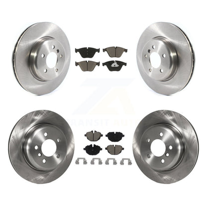 Brake Rotor & Ceramic Pad Front Rear Kit For BMW 535i xDrive 535d ActiveHybrid 5