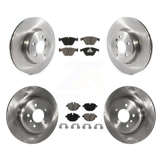 Brake Rotor & Ceramic Pad Front Rear Kit For BMW 535i xDrive 535d ActiveHybrid 5