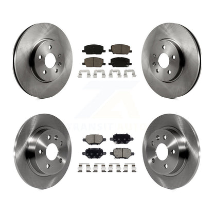 Disc Brake Rotors And Ceramic Pad Front Rear Kit For Buick Encore Chevrolet Trax