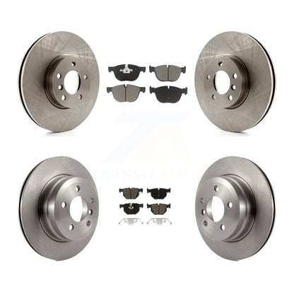 Disc Brake Rotors And Ceramic Pads Front Rear Kit For BMW X5 X6