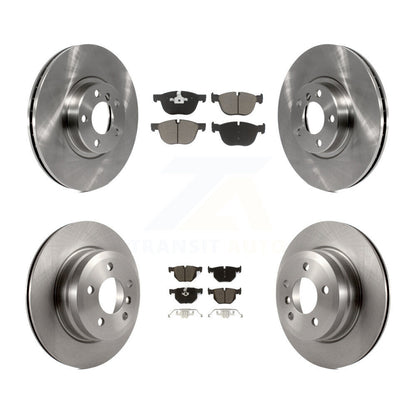 Disc Brake Rotors And Ceramic Pads Front Rear Kit For BMW X5 X6