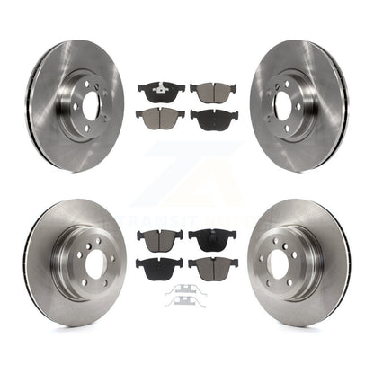 Disc Brake Rotors And Ceramic Pads Front Rear Kit For BMW X5 X6