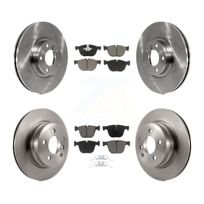 Disc Brake Rotor Ceramic Pad Front Rear Kit For 2009 BMW X6 xDrive35i From 10 08