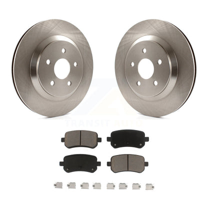 Brake Rotors & Ceramic Pad Rear Kit For 2004-2007 Ford Freestar Mercury Monterey